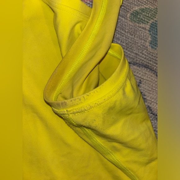 Neon Yellow Lululemon Tank Top - Picture 2 of 4